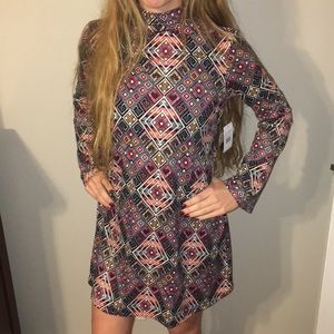 Brand new BeBob mock turtle neck shift dress !